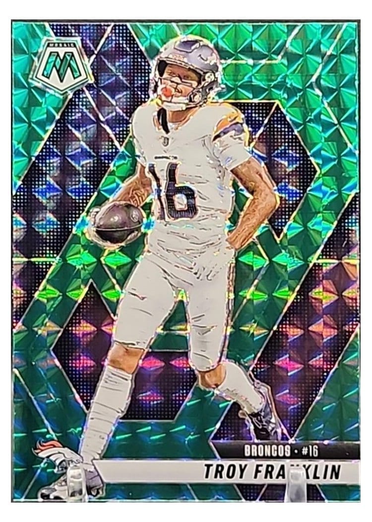 2025 Panini Mosaic Base Set Troy Franklin #16 card