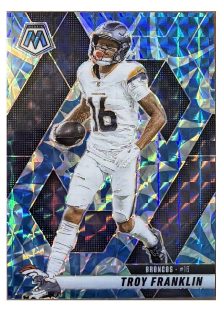 2025 Panini Mosaic Base Set Troy Franklin #16 card