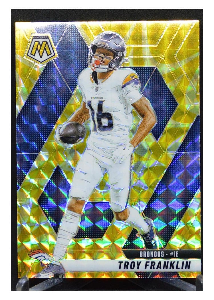 2025 Panini Mosaic Base Set Troy Franklin #16 card