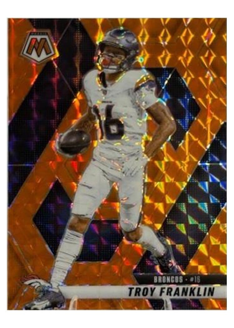 2025 Panini Mosaic Base Set Troy Franklin #16 card