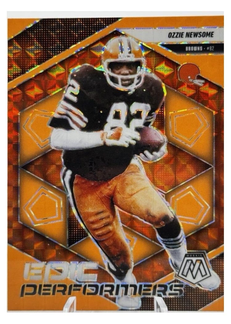 2025 Panini Mosaic Base Set Troy Franklin Orange Fluorescent #16 card