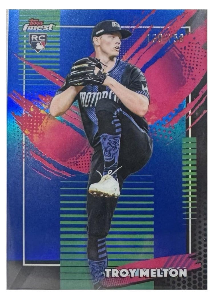 2026 Topps Finest Troy Melton #230 card