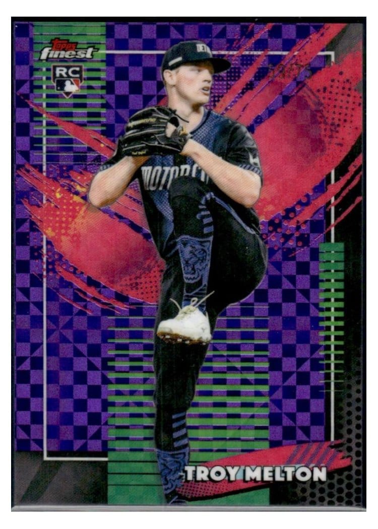 2026 Topps Finest Troy Melton #230 card