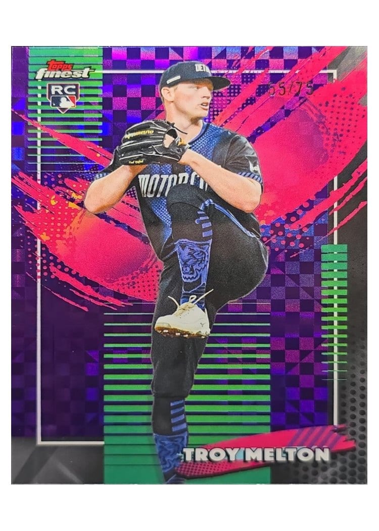 2026 Topps Finest Troy Melton #230 card