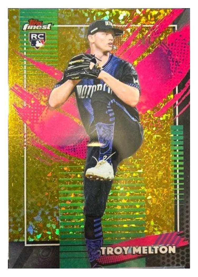 2026 Topps Finest Troy Melton #230 card