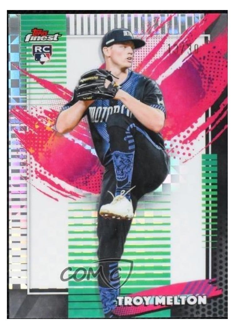 2026 Topps Finest Troy Melton #230 card