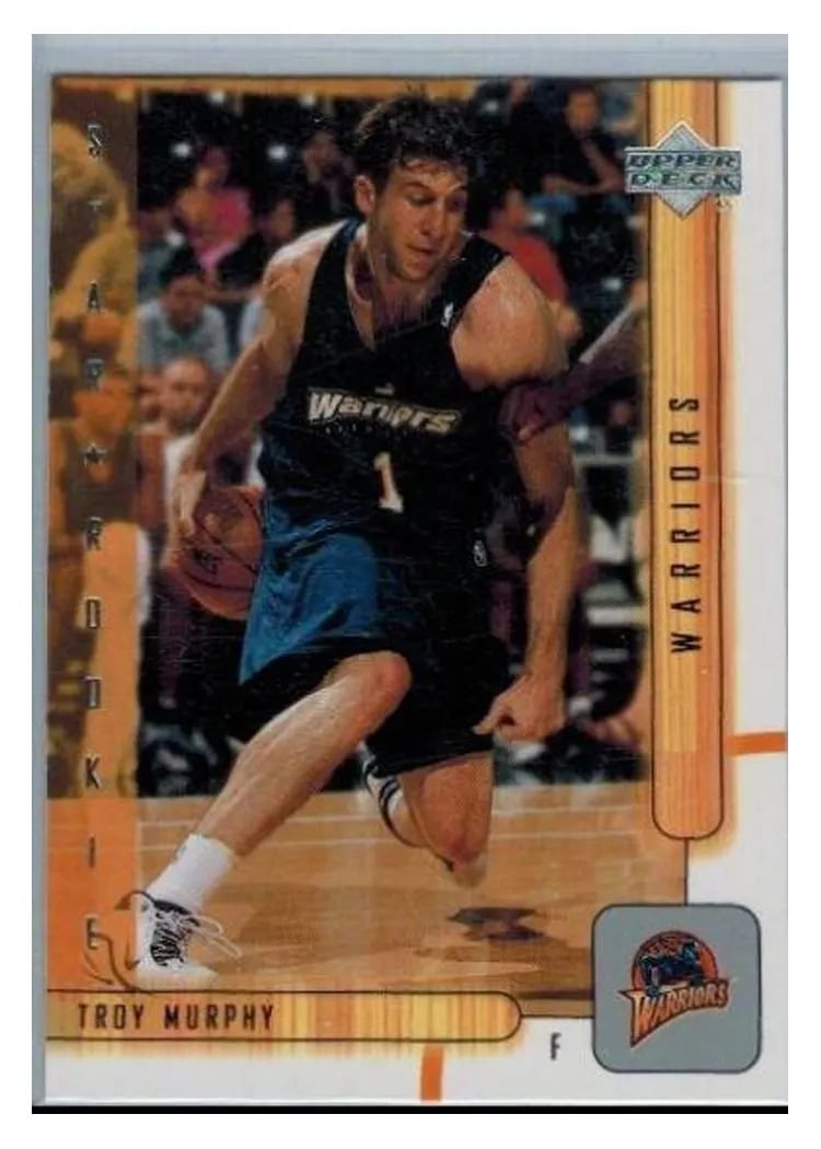 2001 Upper Deck Troy Murphy #215 card