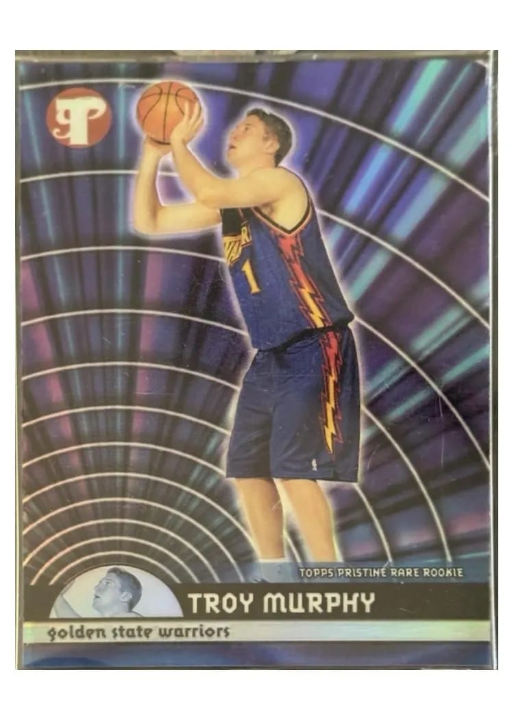 2001 Topps Pristine Troy Murphy Refractor #86 card