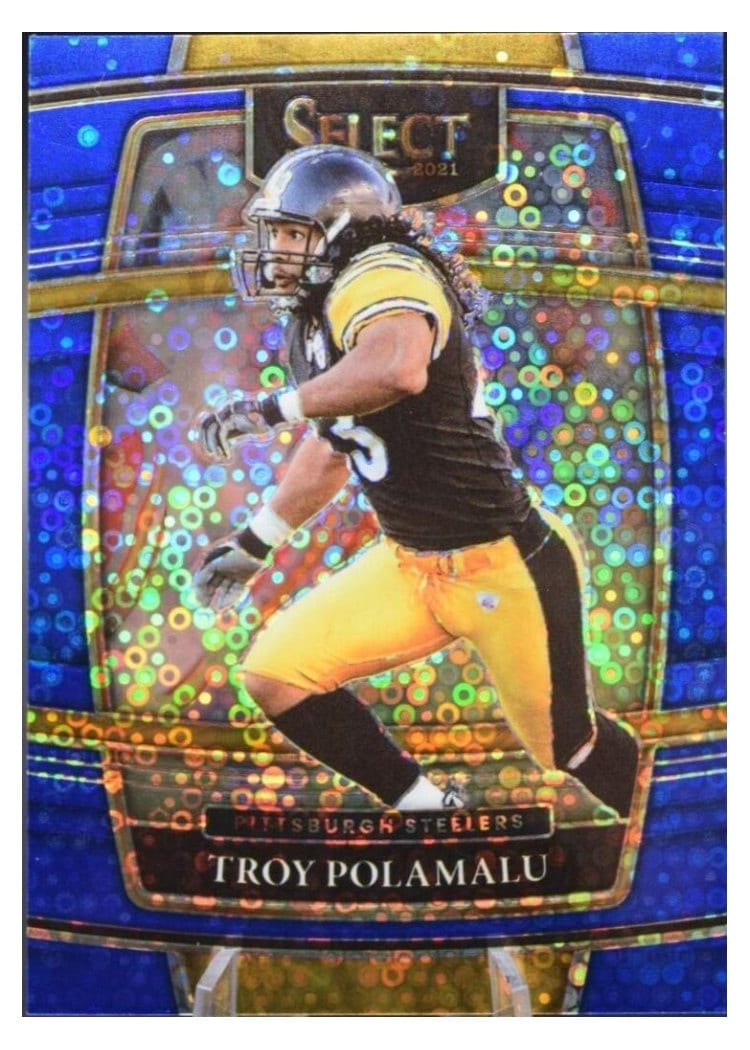 2021 Panini Select Base Set Troy Polamalu #41 card