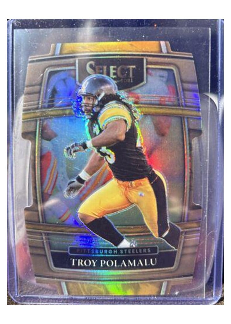 2021 Panini Select Base Set Troy Polamalu #41 card