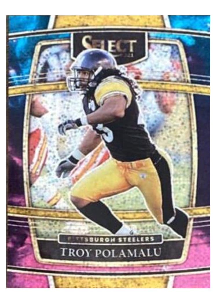 2021 Panini Select Base Set Troy Polamalu #41 card