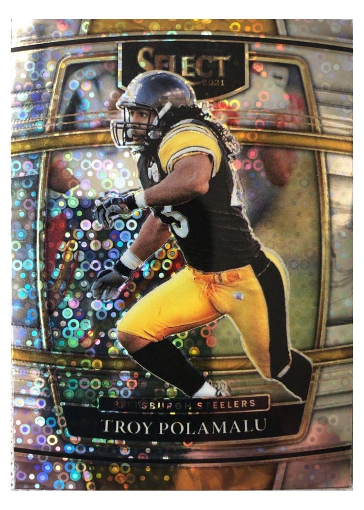 2021 Panini Select Base Set Troy Polamalu #41 card