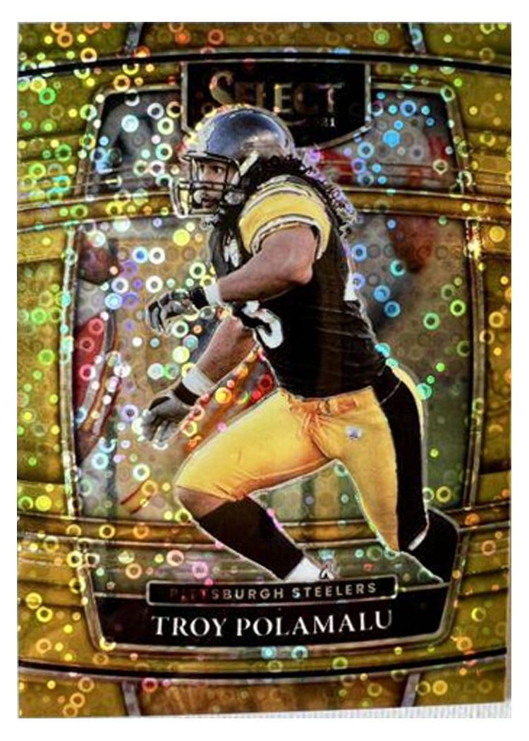 2021 Panini Select Base Set Troy Polamalu #41 card
