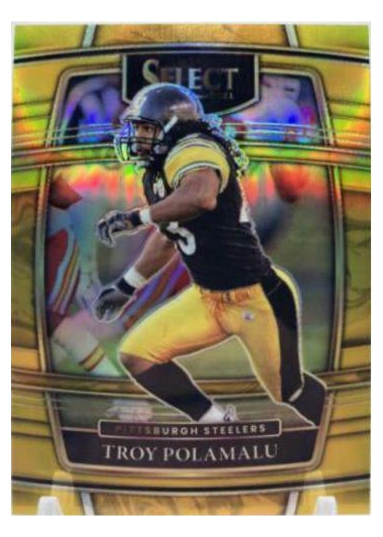2021 Panini Select Base Set Troy Polamalu #41 card