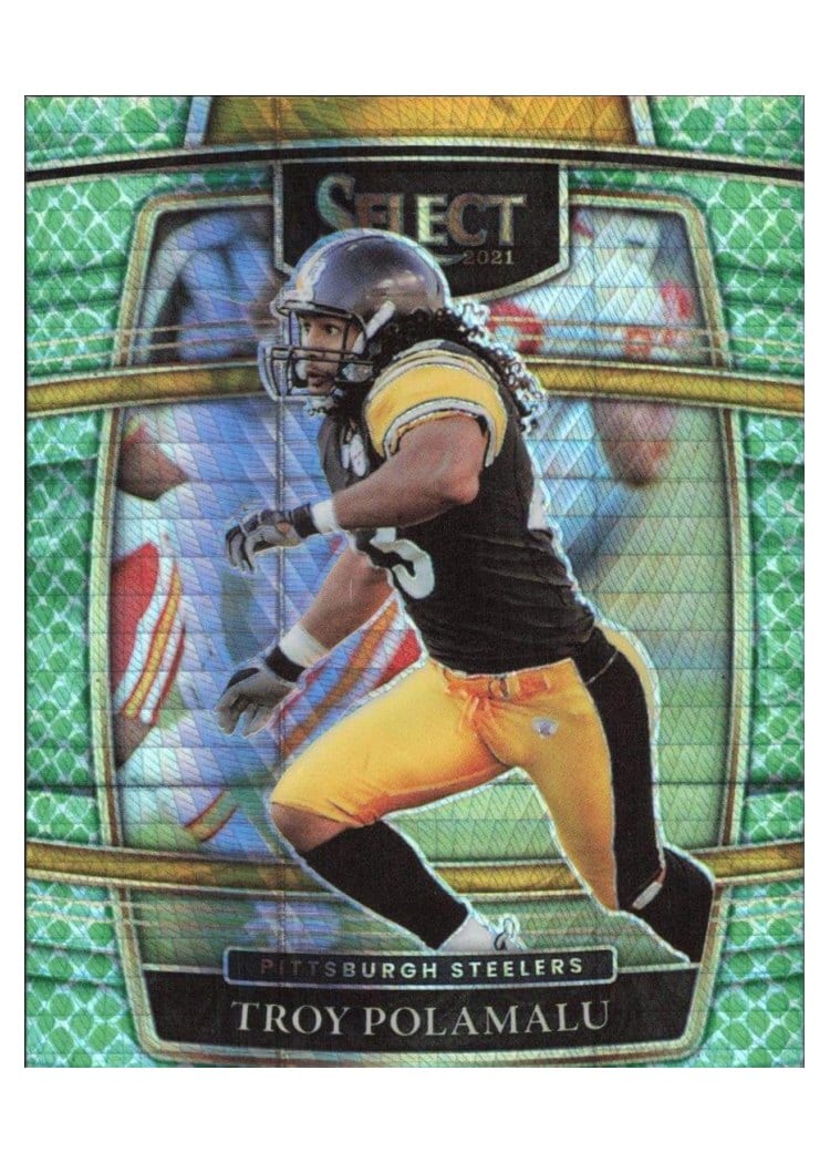 2021 Panini Select Base Set Troy Polamalu #41 card