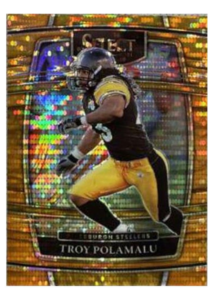 2021 Panini Select Base Set Troy Polamalu #41 card