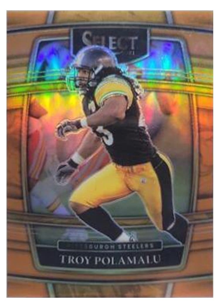 2021 Panini Select Base Set Troy Polamalu #41 card