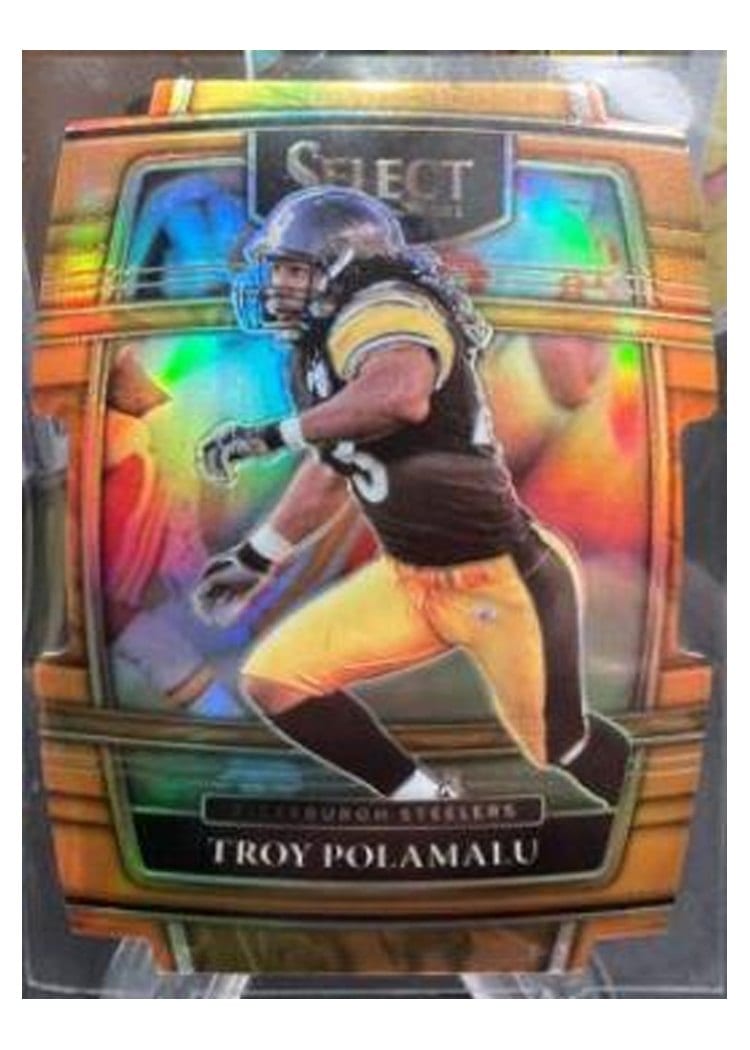 2021 Panini Select Base Set Troy Polamalu #41 card