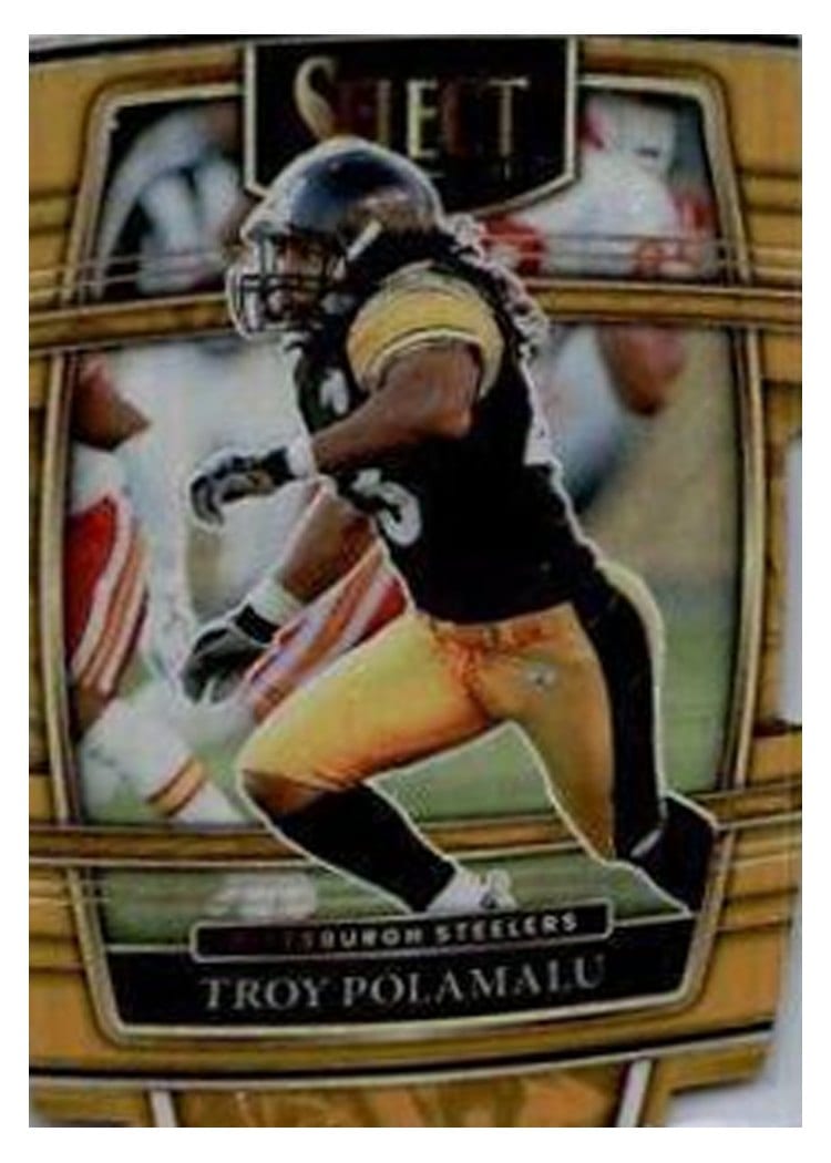 2021 Panini Select Base Set Troy Polamalu #41 card