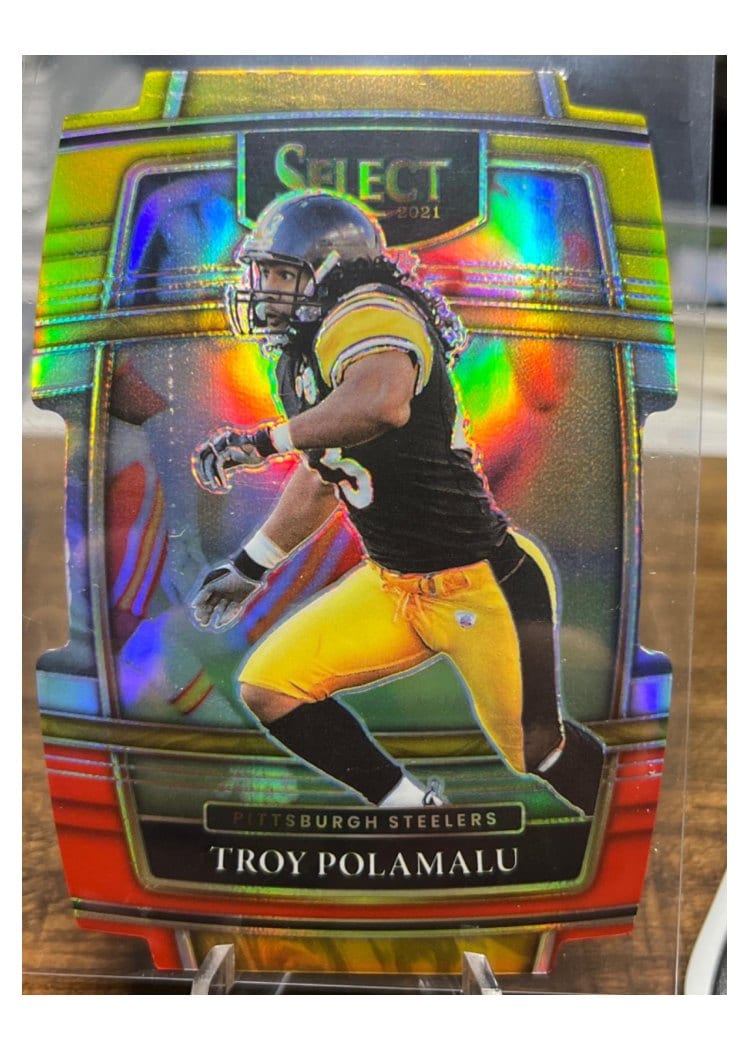 2021 Panini Select Base Set Troy Polamalu #41 card