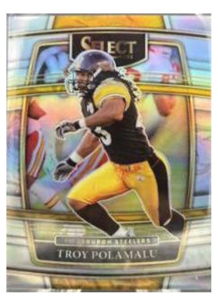 2021 Panini Select Base Set Troy Polamalu #41 card