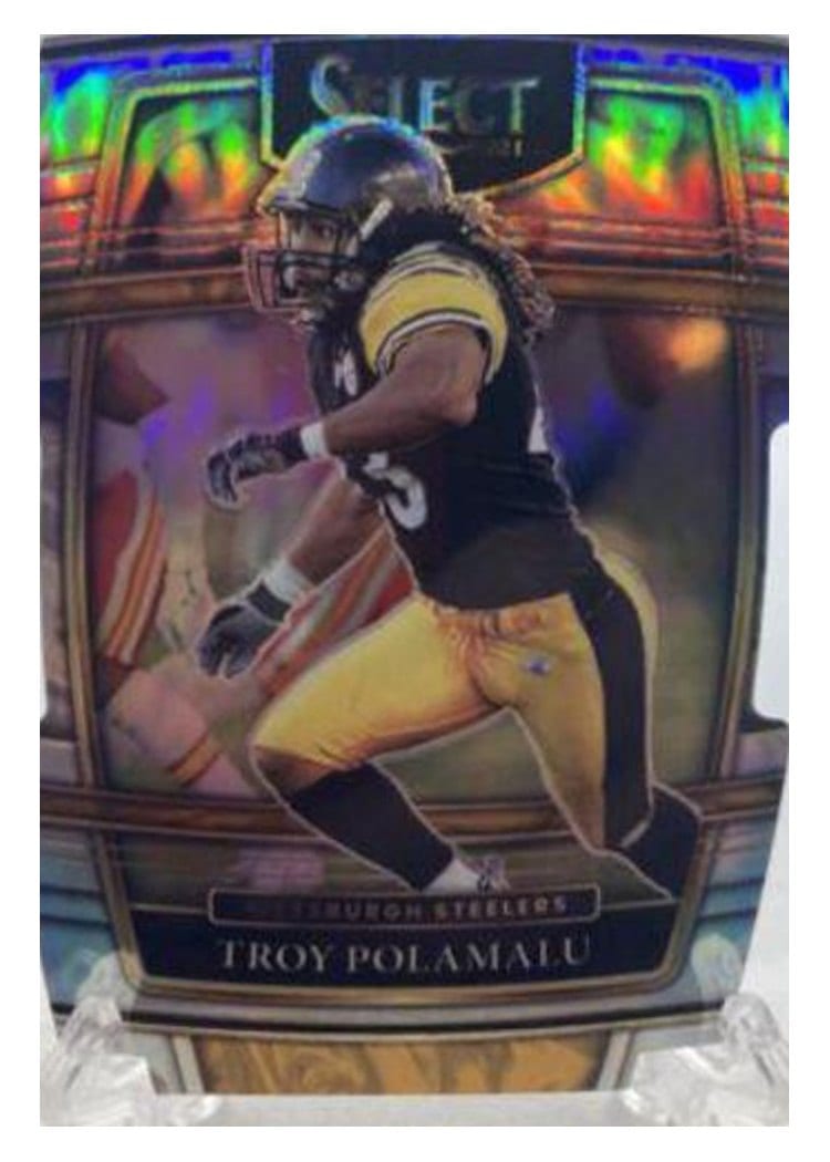 2021 Panini Select Base Set Troy Polamalu #41 card