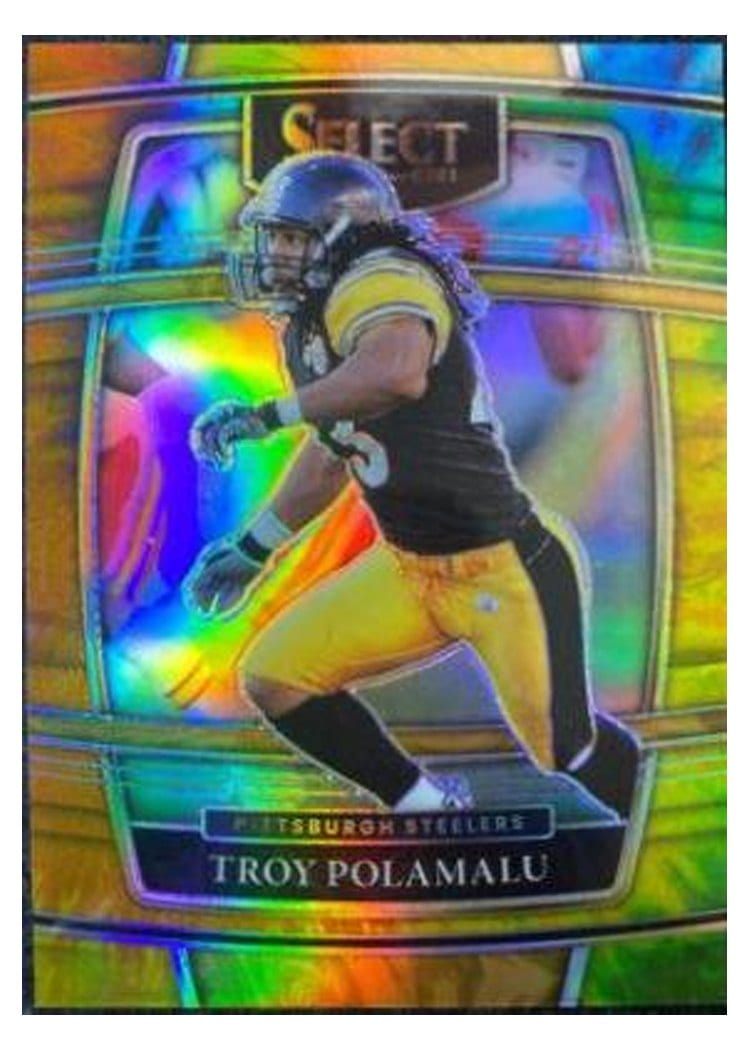 2021 Panini Select Base Set Troy Polamalu #41 card