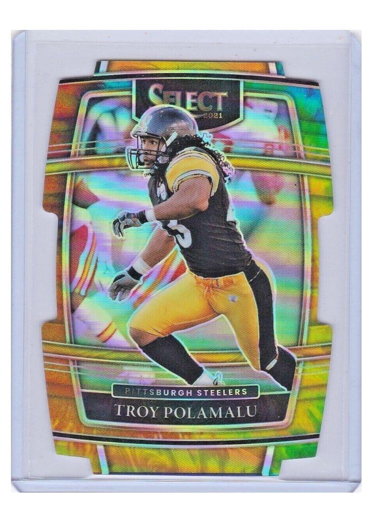 2021 Panini Select Base Set Troy Polamalu #41 card