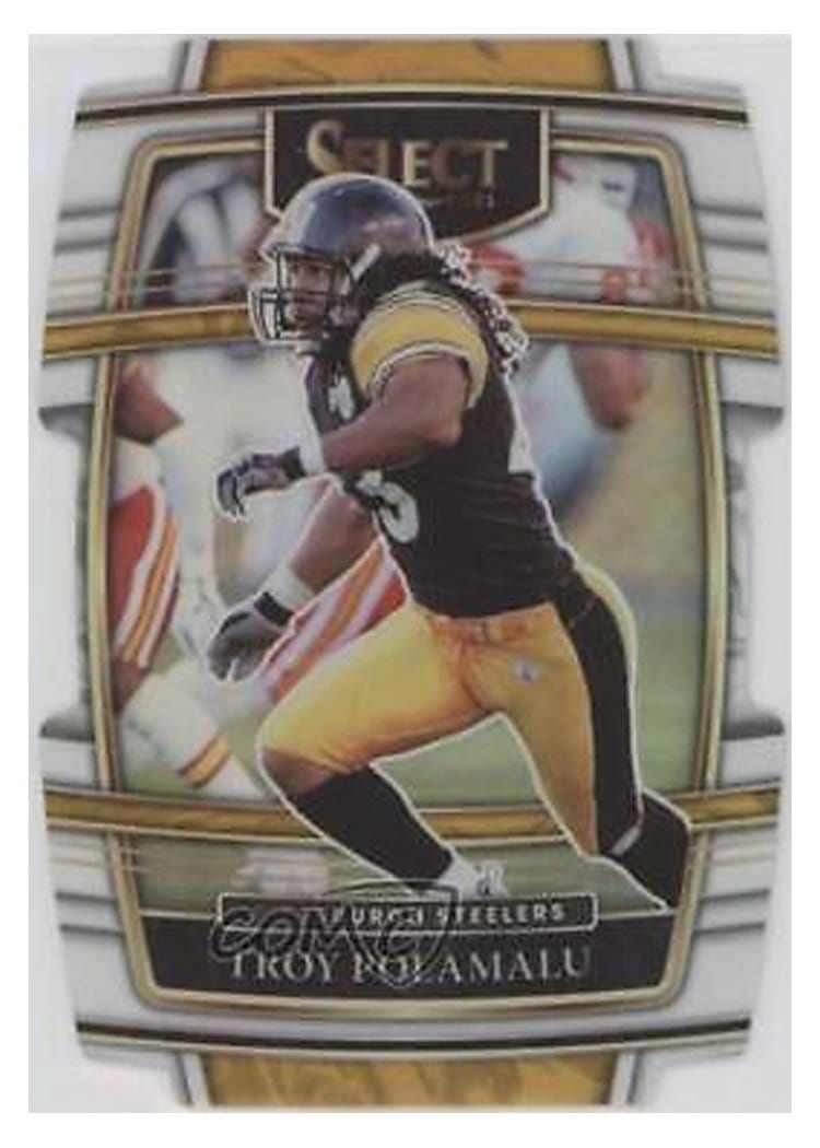 2021 Panini Select Base Set Troy Polamalu #41 card