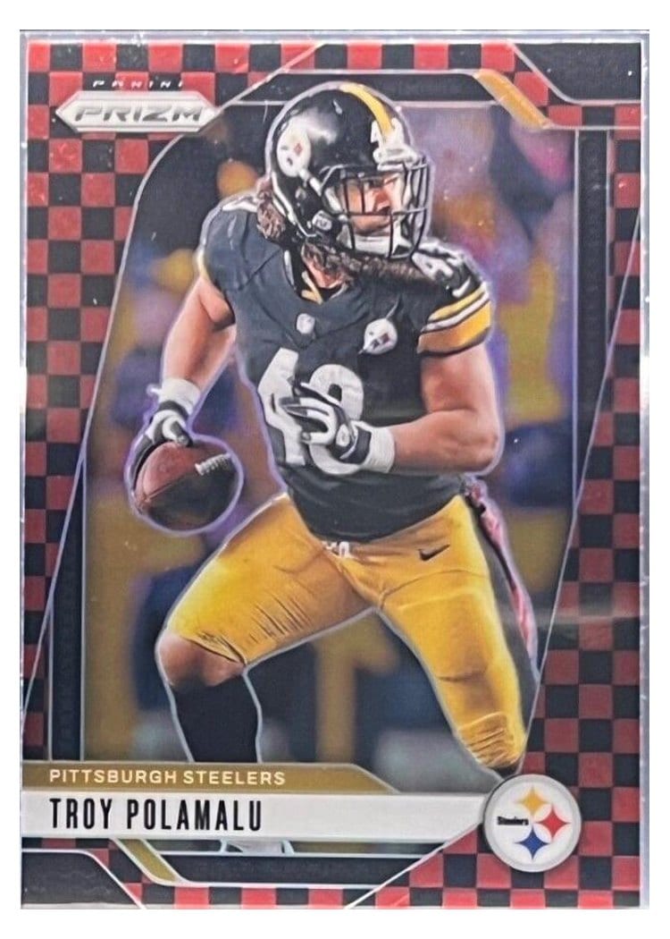 2024 Panini Prizm Base Set Troy Polamalu #248 card