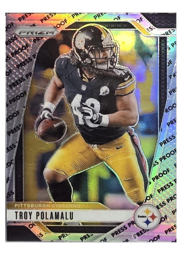 2024 Panini Prizm Base Set Troy Polamalu #248 card