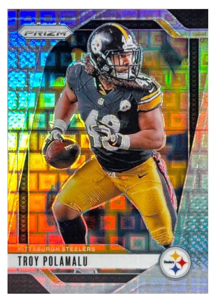 2024 Panini Prizm Base Set Troy Polamalu #248 card
