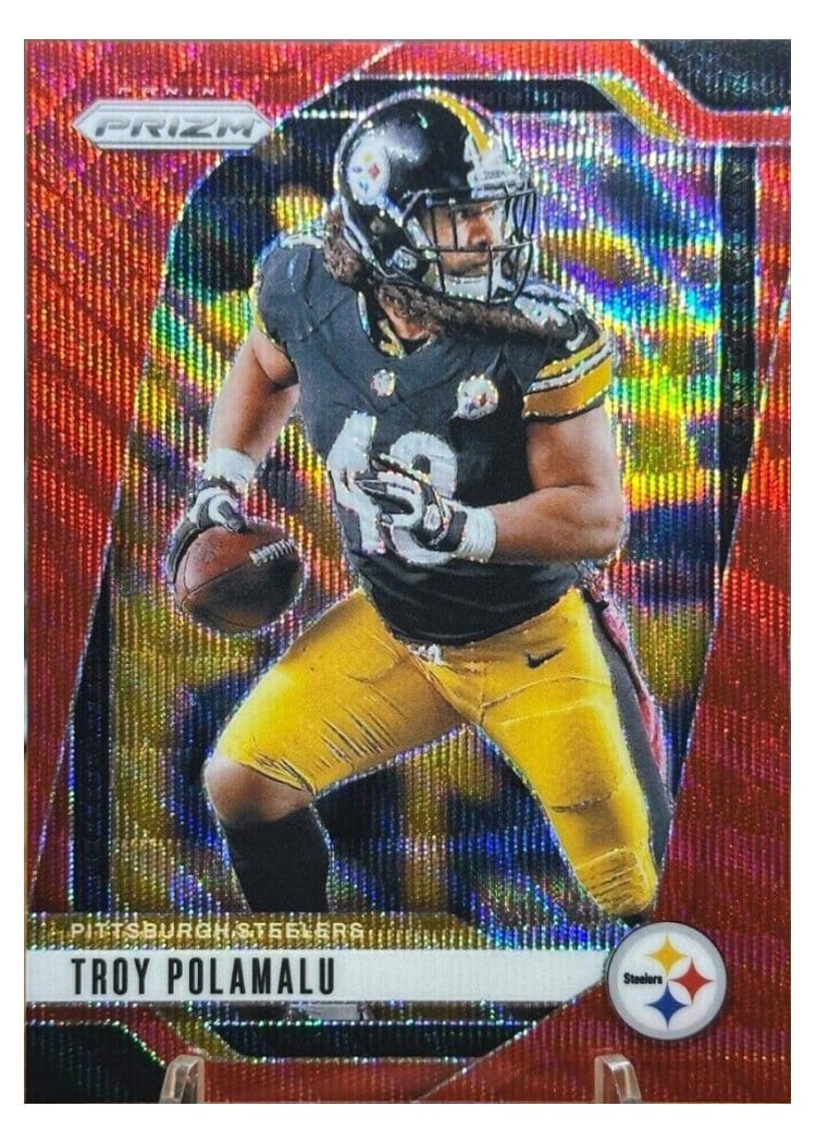 2024 Panini Prizm Base Set Troy Polamalu #248 card