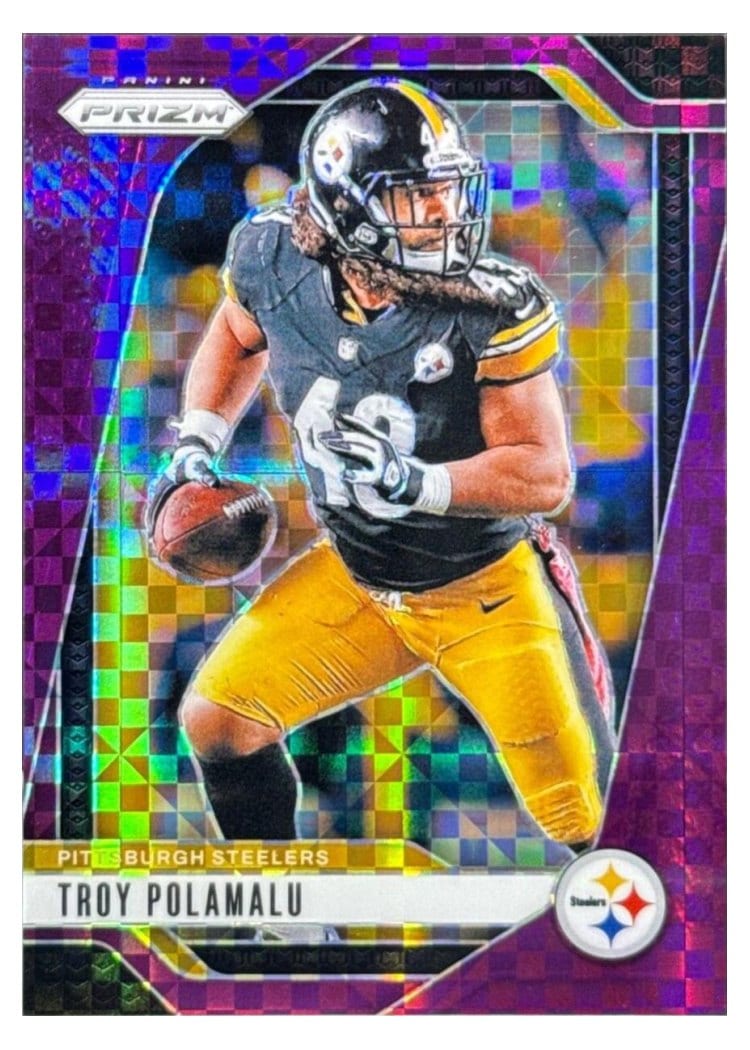 2024 Panini Prizm Base Set Troy Polamalu #248 card