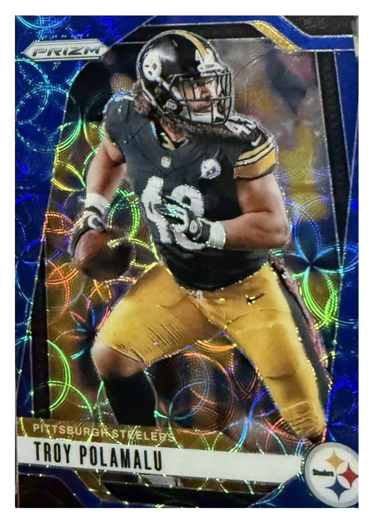 2024 Panini Prizm Base Set Troy Polamalu #248 card