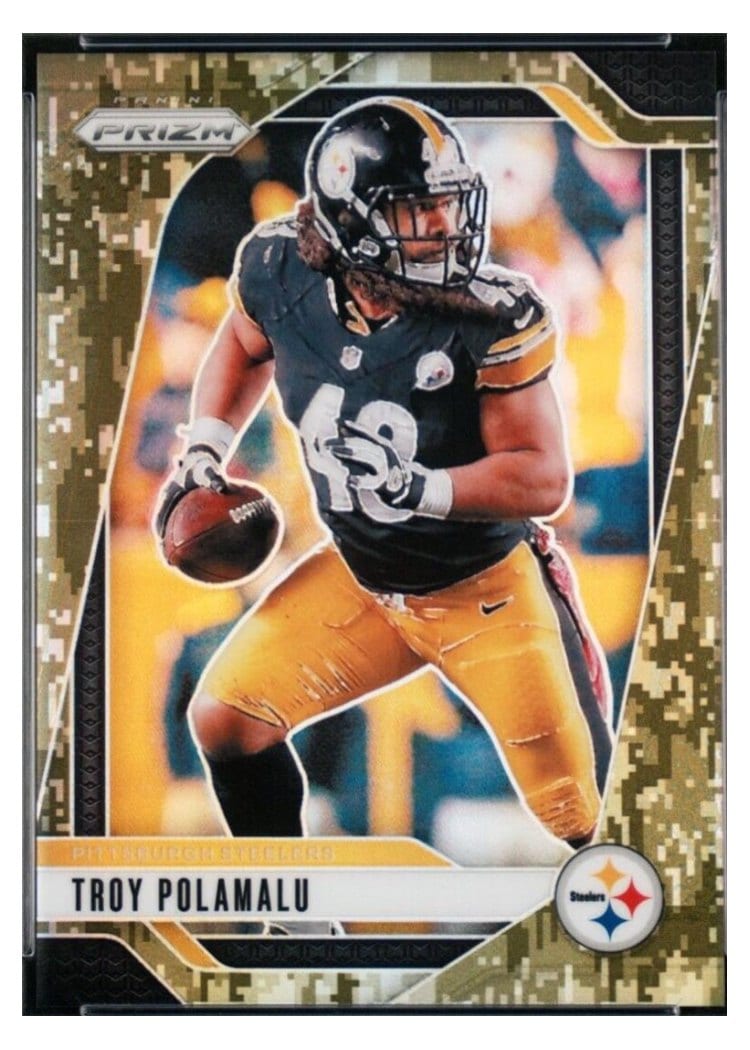 2024 Panini Prizm Base Set Troy Polamalu #248 card