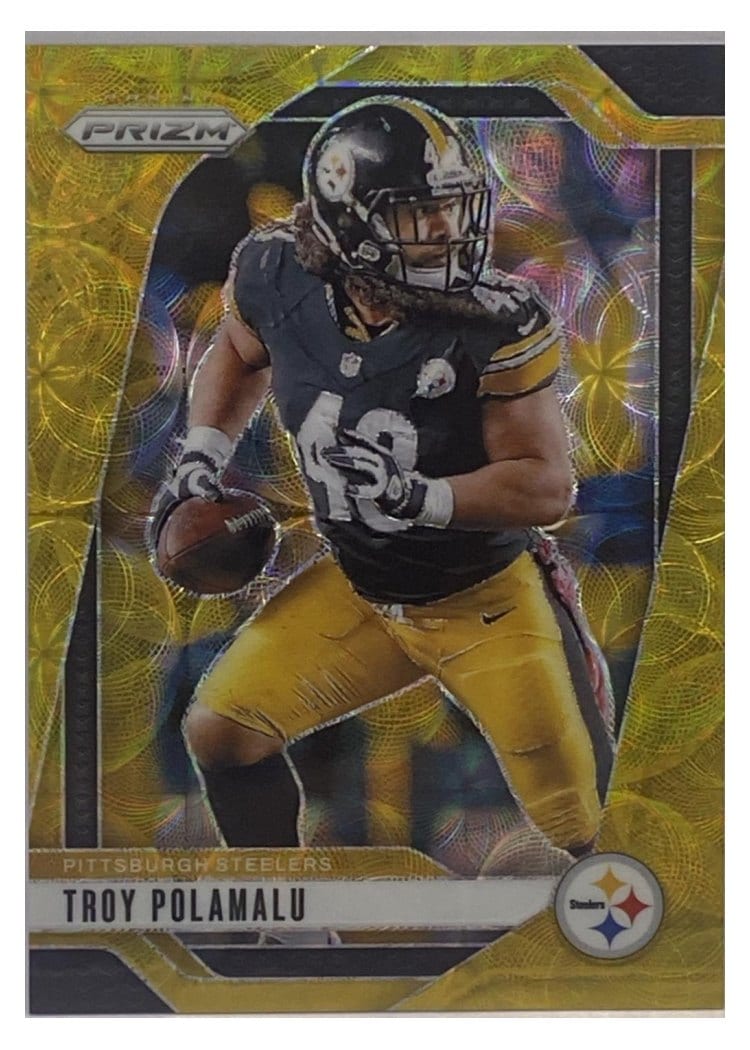 2024 Panini Prizm Base Set Troy Polamalu #248 card