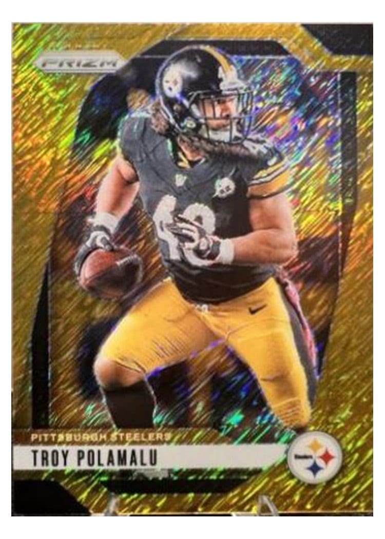 2024 Panini Prizm Base Set Troy Polamalu Gold Shimmer #248
