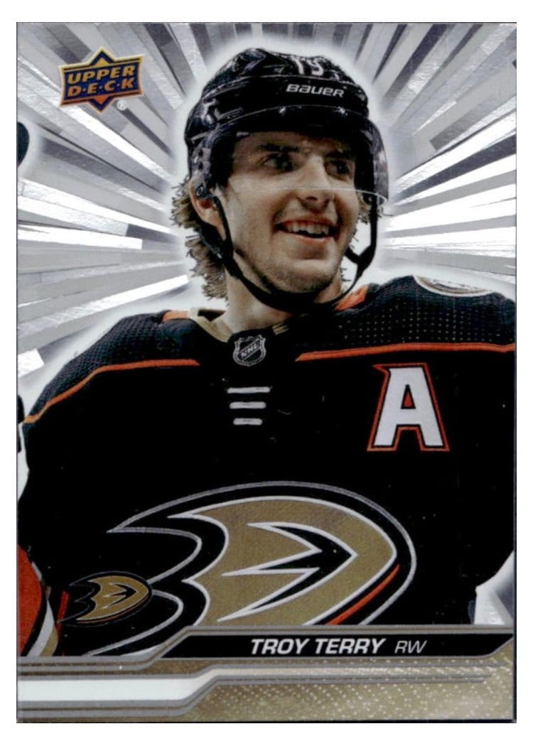 2023-24 Upper Deck Base Set Troy Terry #252 card