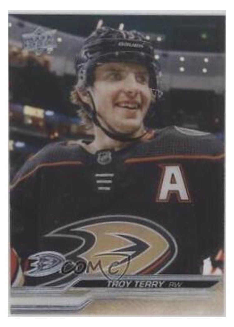 2023-24 Upper Deck Base Set Troy Terry #252 card
