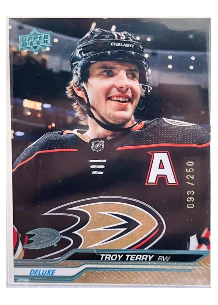 2023-24 Upper Deck Base Set Troy Terry #252 card