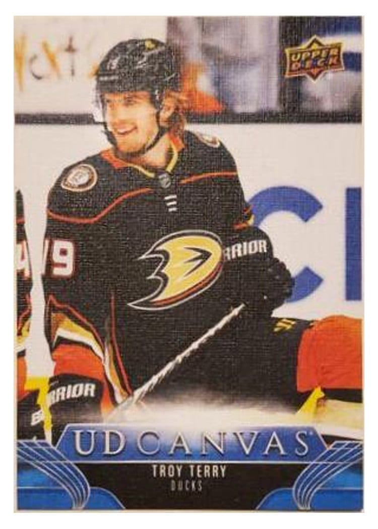 2023-24 Upper Deck UD Canvas Troy Terry #C1 card