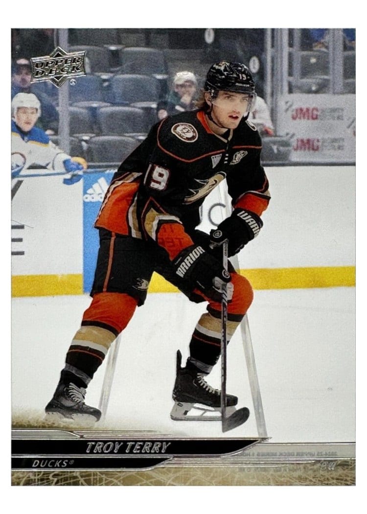 2024-25 Upper Deck Base Set Troy Terry #1 card
