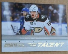 2024-25 Upper Deck Credentials Front Row Talent Troy Terry #FRT-TT card
