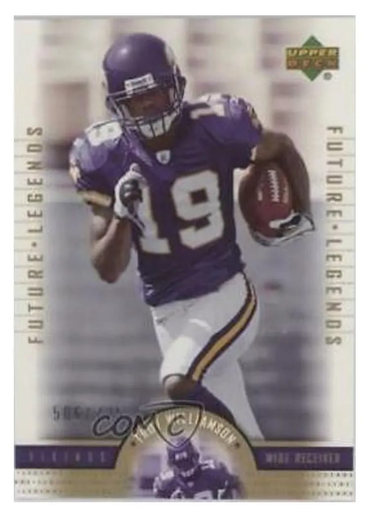 2005 Upper Deck Legends Troy Williamson #128 card