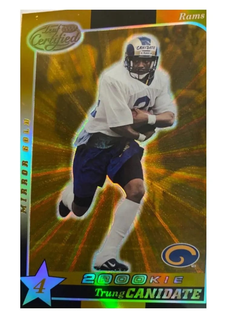 2000 Leaf Certified Trung Canidate #218 card