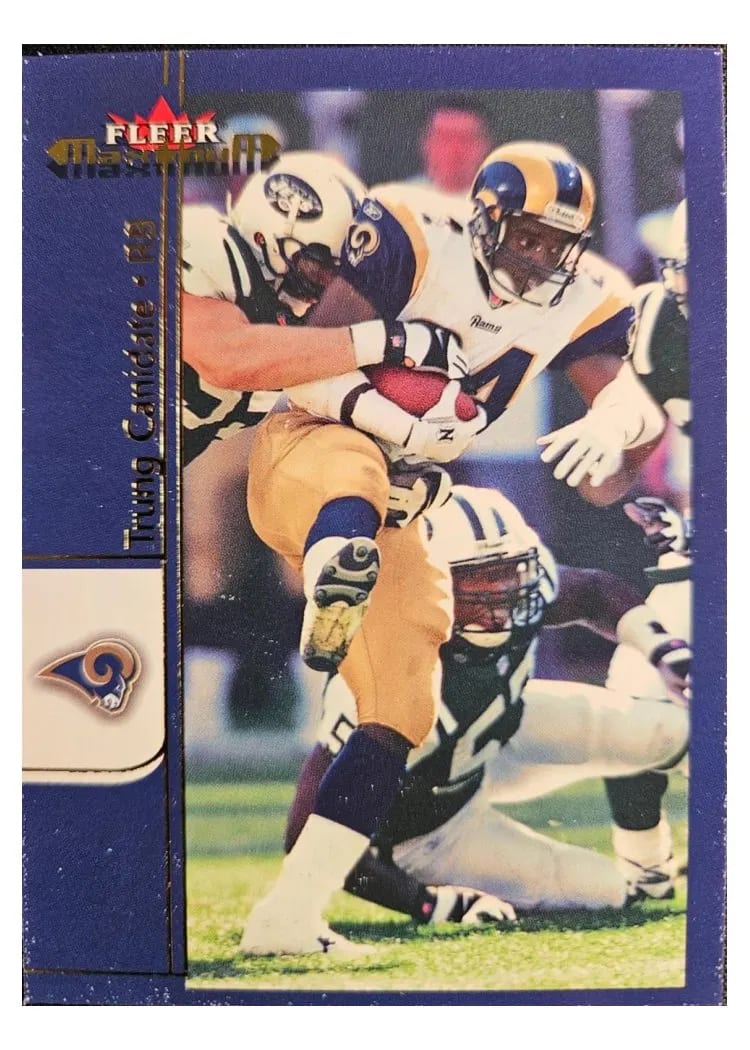 2002 Fleer Maximum Trung Canidate #194 card