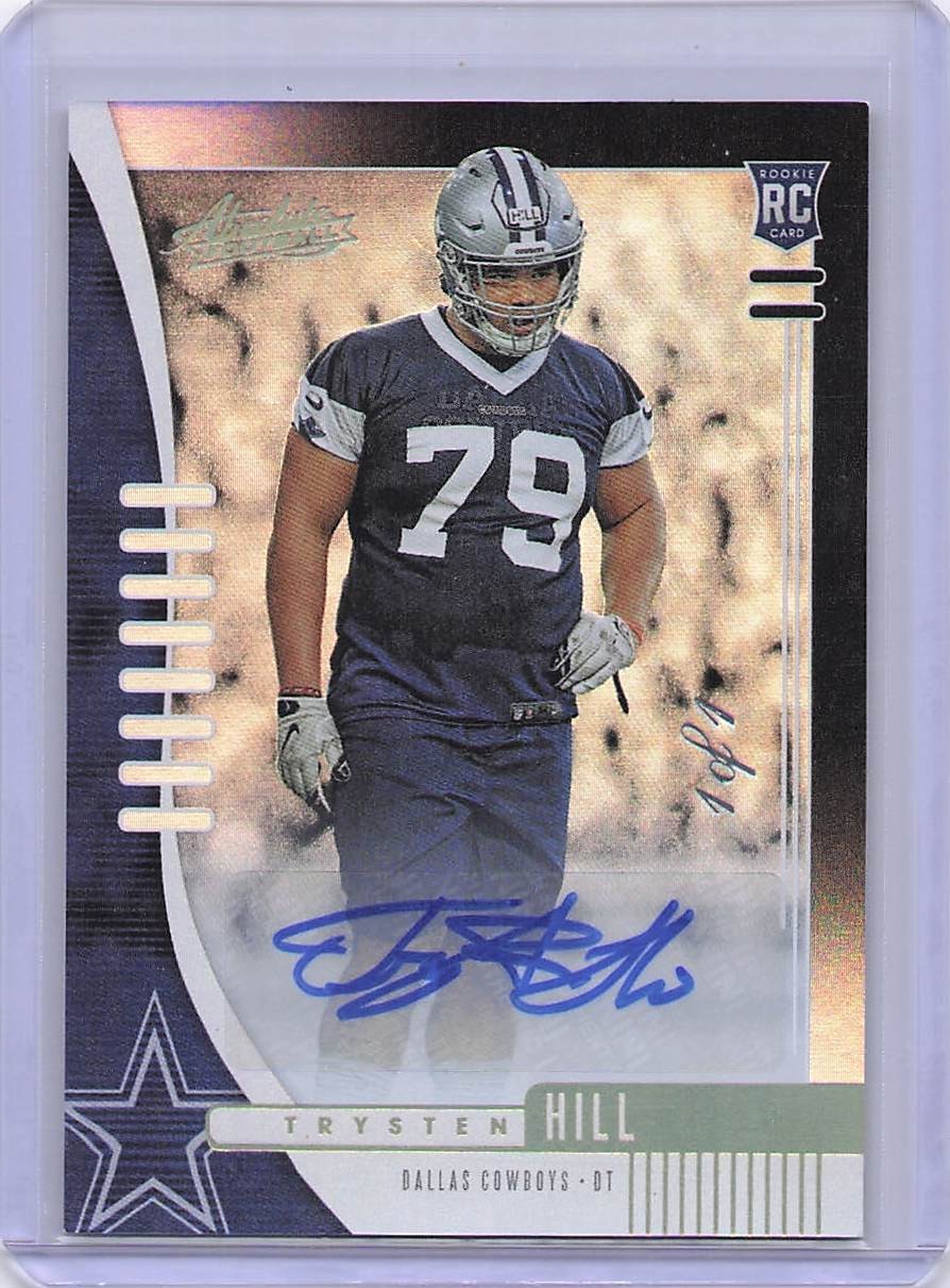 2019 Panini Absolute Trysten Hill #173 card