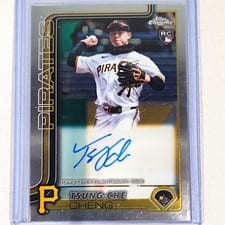 2025 Topps Chrome Update Autographs Tsung-Che Cheng #AC-TCG card