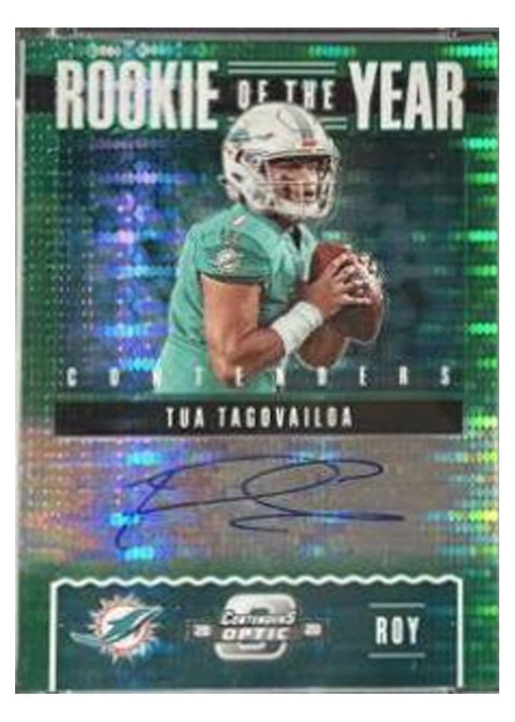 2020 Panini Contenders Optic Base Set Tua Tagovailoa #103 card